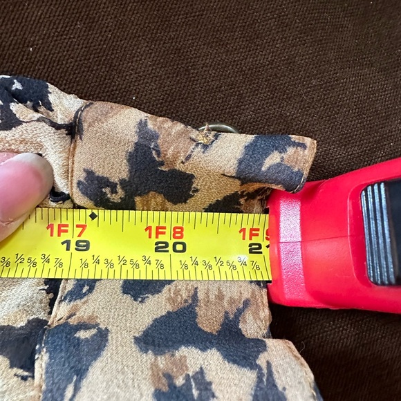 Vintage Anne Pinkerton Sheer Animal Print Leopard Blouse SZ S Good Condition - Picture 11 of 13